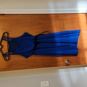 Midi lightweight lined dress